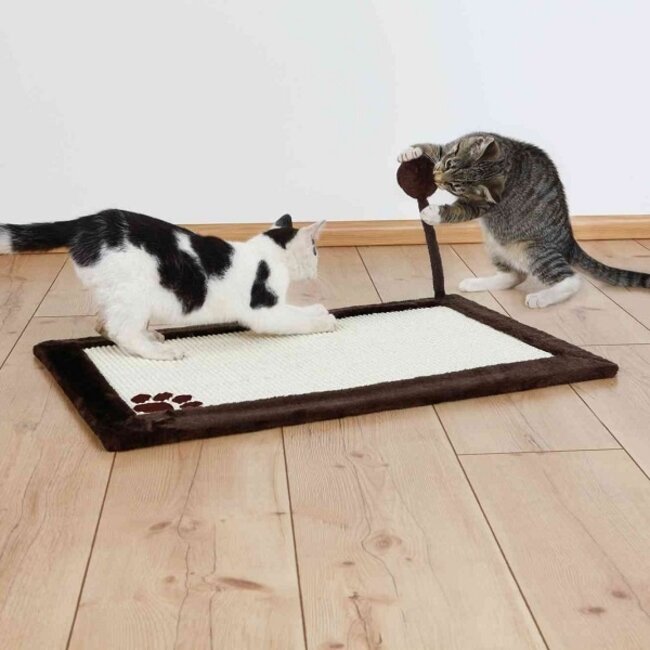 Trixie Scratching Mat Plush brown XL