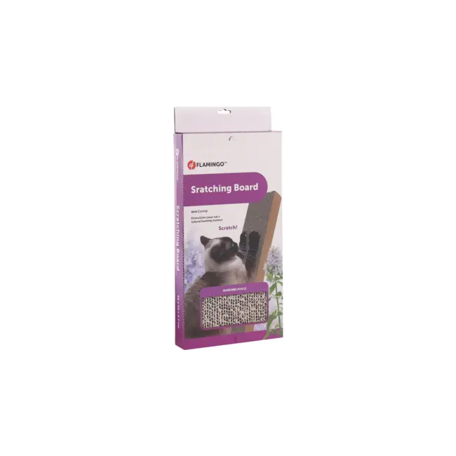 Flamingo Scratching Cardboard Scratch Board Jumbo