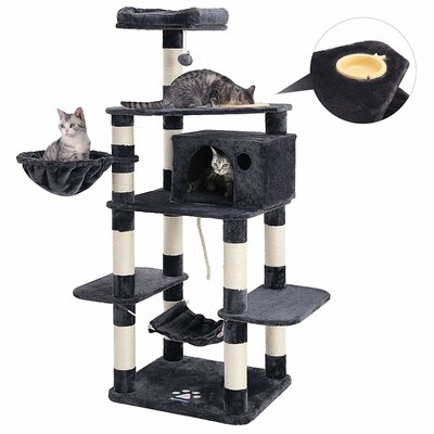 Pets Gifts Scratching Post Genthin dark gray