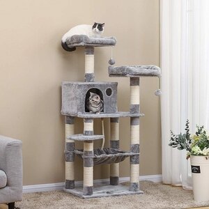 Pets Gifts Scratching Post Flensburg Grey