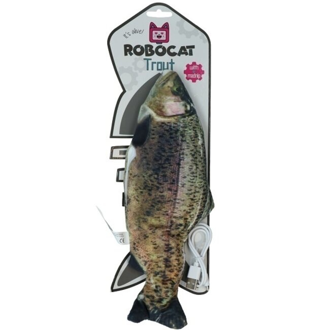 Robocat Trout - Moving Fish with USB