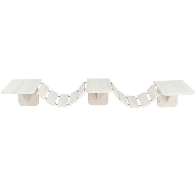 Trixie Climbing and Scrambling Ladder Wall Mount White
