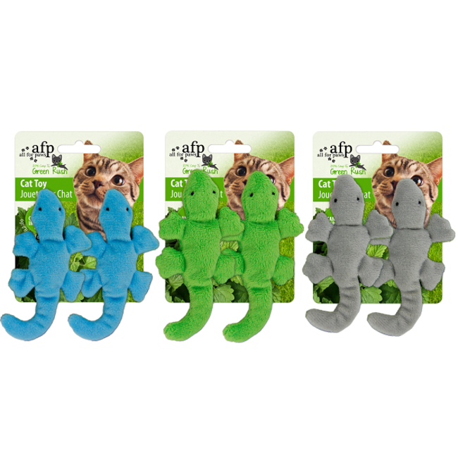 All For Paws Catnip Gecko Cat Toy