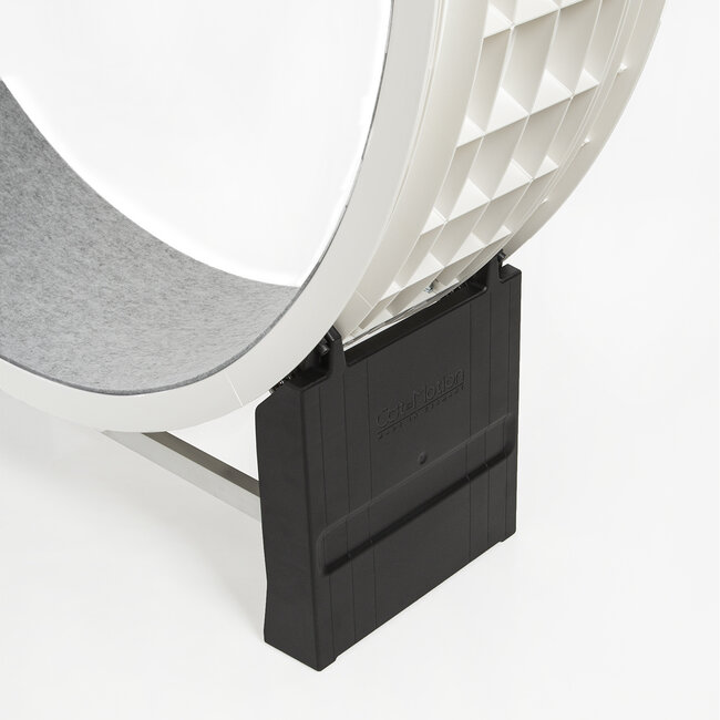 CanadianCat Company Wheel Cat in Motion light gray/white