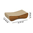 CanadianCat Company Scratching Furniture Satellite Walnut Brown Small