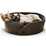 CanadianCat Company Cat Bed Owen with Scratching Cardboard - Anthracite