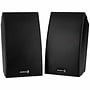 SAT-BK 9.53cm 2-Way Satellite Speaker Pair Black