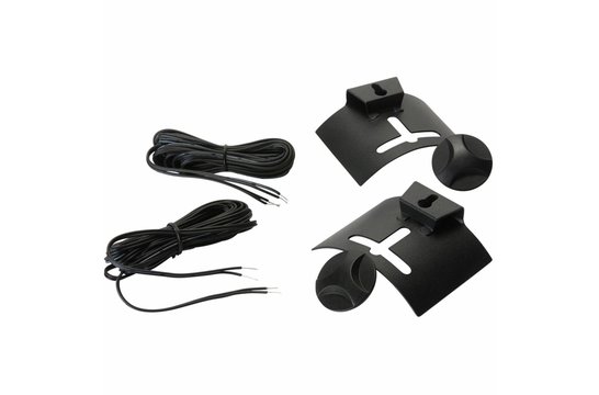 SAT-BK 9.53cm 2-Way Satellite Speaker Pair Black