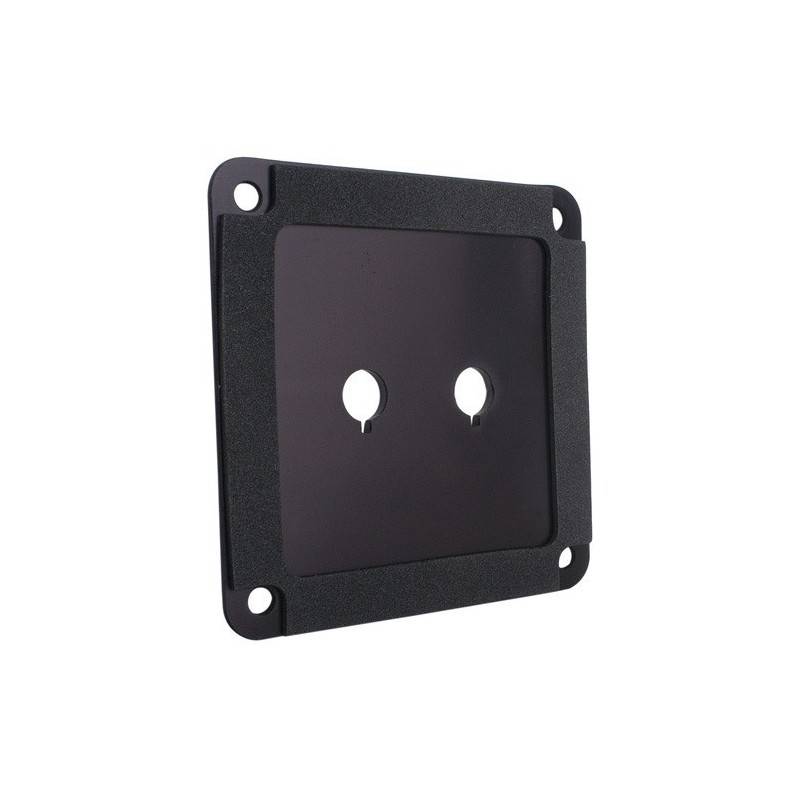 SBPP-BK Binding Post Back Plate Black Anodized
