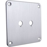 SBPP-SI Binding Post Back Plate Silver Anodized
