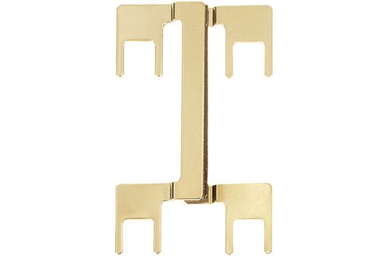 PJMP-G dubbele Binding Post jumper Verguld Terminal Bridge