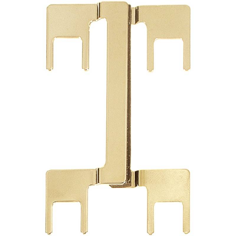PJMP-G Dual Binding Post Jumper Gold Terminal Bridge