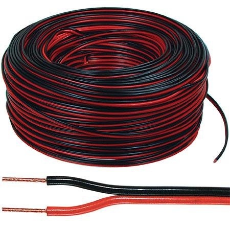 2x2.5mm2 Red/Black Speaker Wire per meter