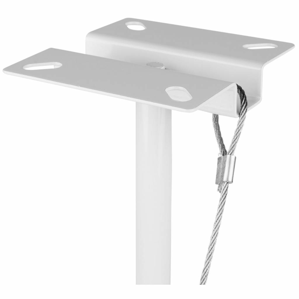 QS204PBW 4-Way Pole Mount Speaker Bracket