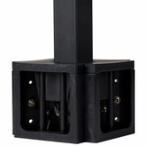 QS204PB 4-Way Pole Mount Speaker Bracket