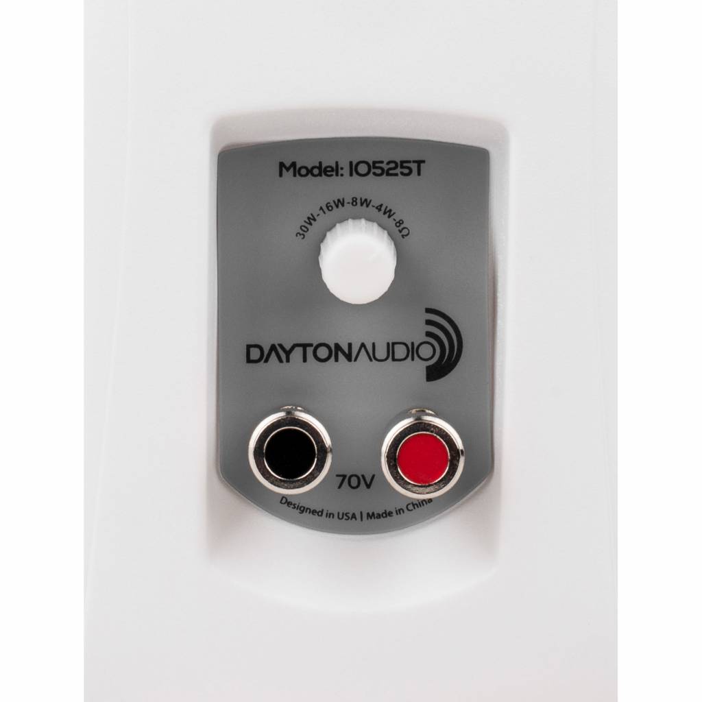 IO525WT 13.3cm 2-weg 70V binnen/buitenspeaker paar wit