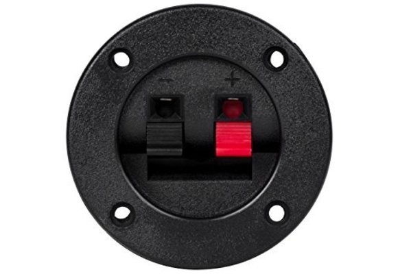 Ronde luidsprekerterminal| Veerbelast | Ø 75 mm