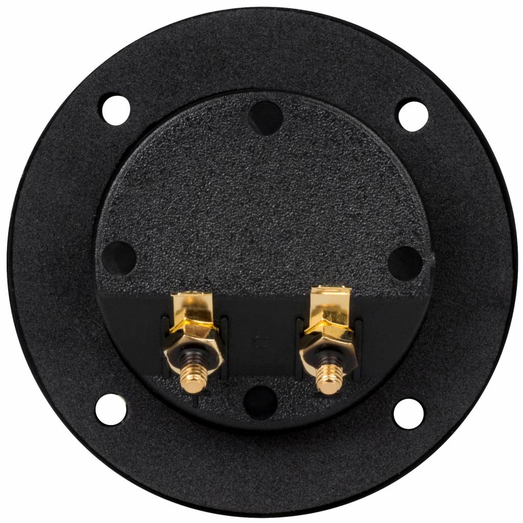Ronde luidsprekerterminal | Veerbelast | Ø 75 mm