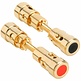 Dual-Ended Gold Binding Post Speaker Terminal Pair