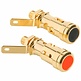 Spring Loaded Binding Post Speaker Terminal Pair