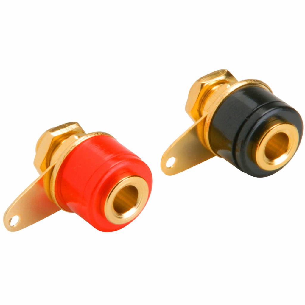 Gold Plated Binding Post  Pair