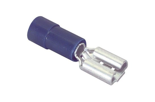(16-14) Female Disconnect Crimp Terminal Blue