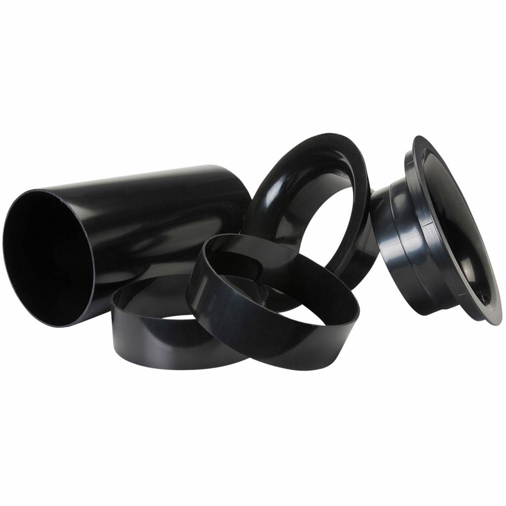 6" flared bassreflex port kit