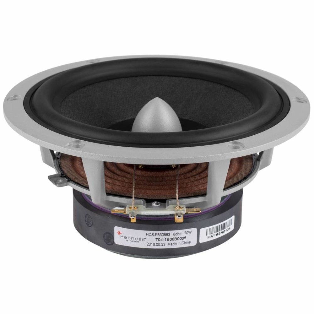 Tymphany社PeerlessPLS-P830984採用ツインBHBSペア Peerless PLS-P830984 フルレンジスピーカーユニット2.5インチ(62mm