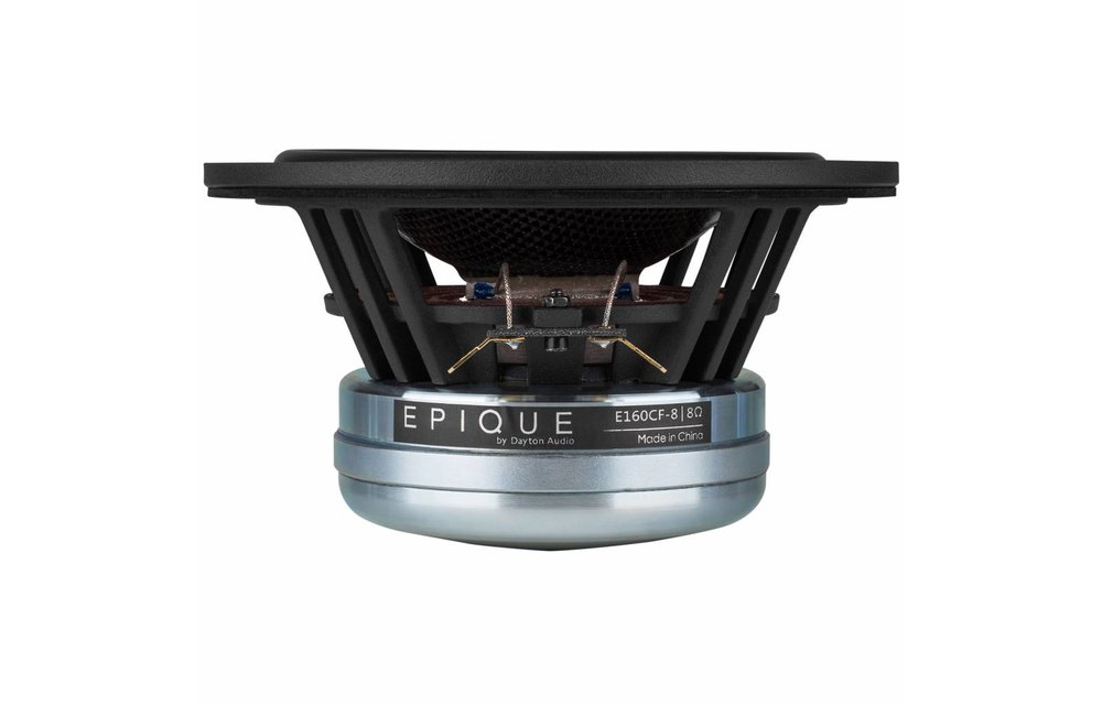 Epique E160CF-8 5-1/4" Carbon Fiber Cone Neodymium Driver 8 Ohm