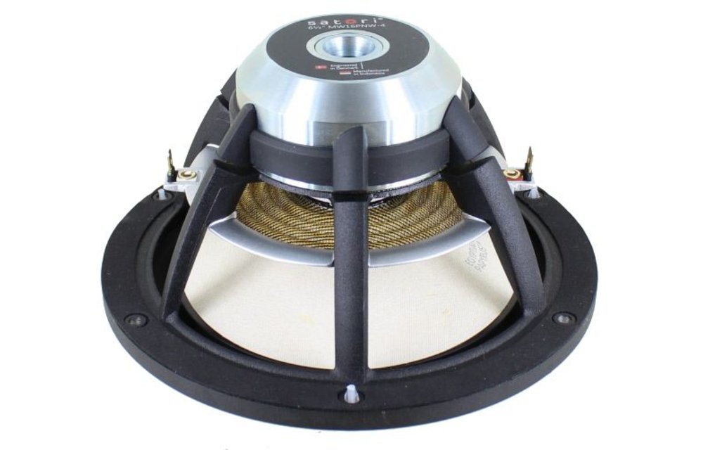 Satori MW16PNW-4 6" White Egyptian Reed Cone Woofer