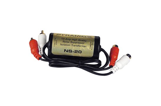 Pyramid NS20 15 Amp Noise Suppressor RCA Male to RCA Female
