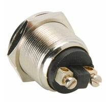 Momentary N.O. Metal Flat Push Button Switch