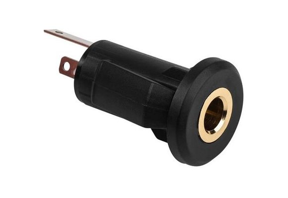 3.5mm Stereo Gold Plated Snap-In Jack