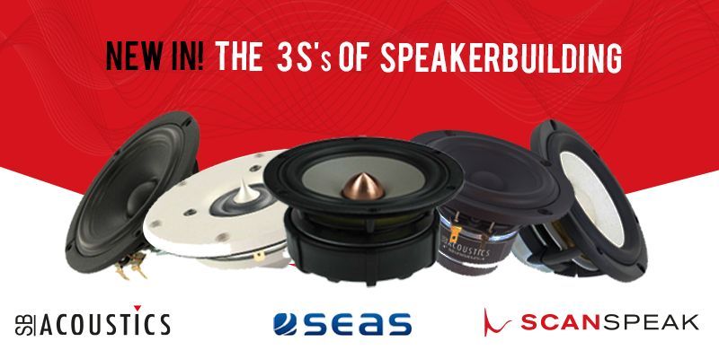 The 3 S's of Speakerbuilding: Scan-Speak, SB Acoustics und SEAS! 