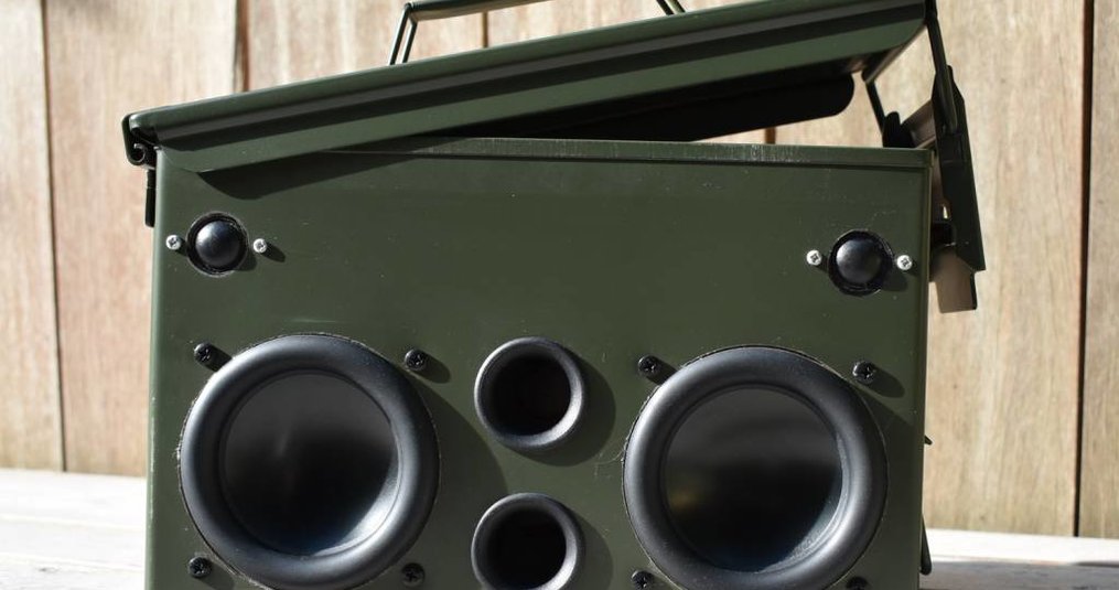 SoundImports DIY Project AmmoCan Speaker SoundImports