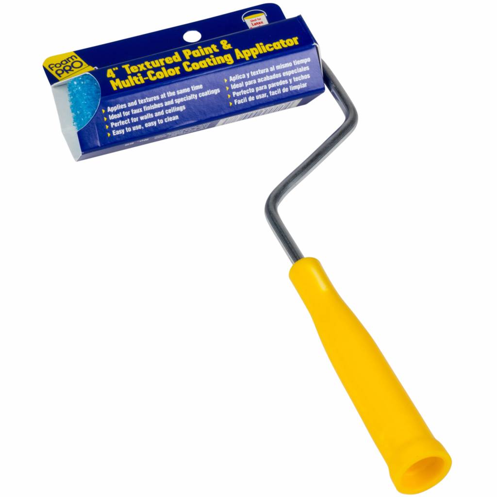 10cm textured Roller with Handle for DuraTex