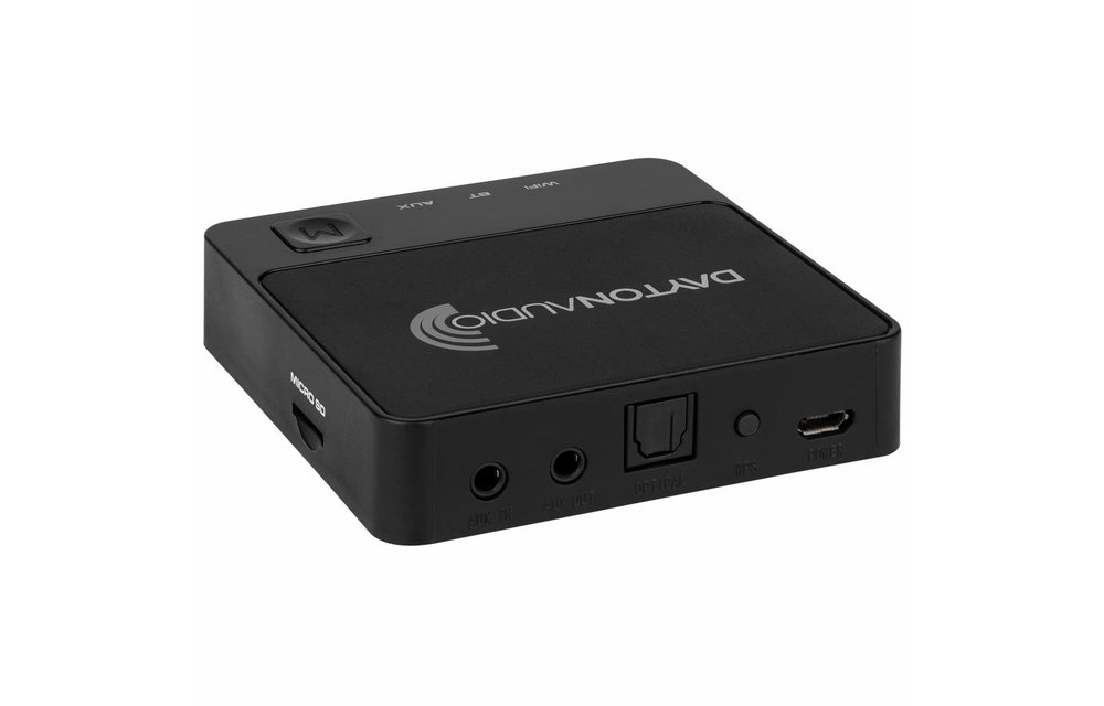 WBA31 Drahtloser Wi-Fi- & Bluetooth-Audioempfänger mit IR-Fernbedienung