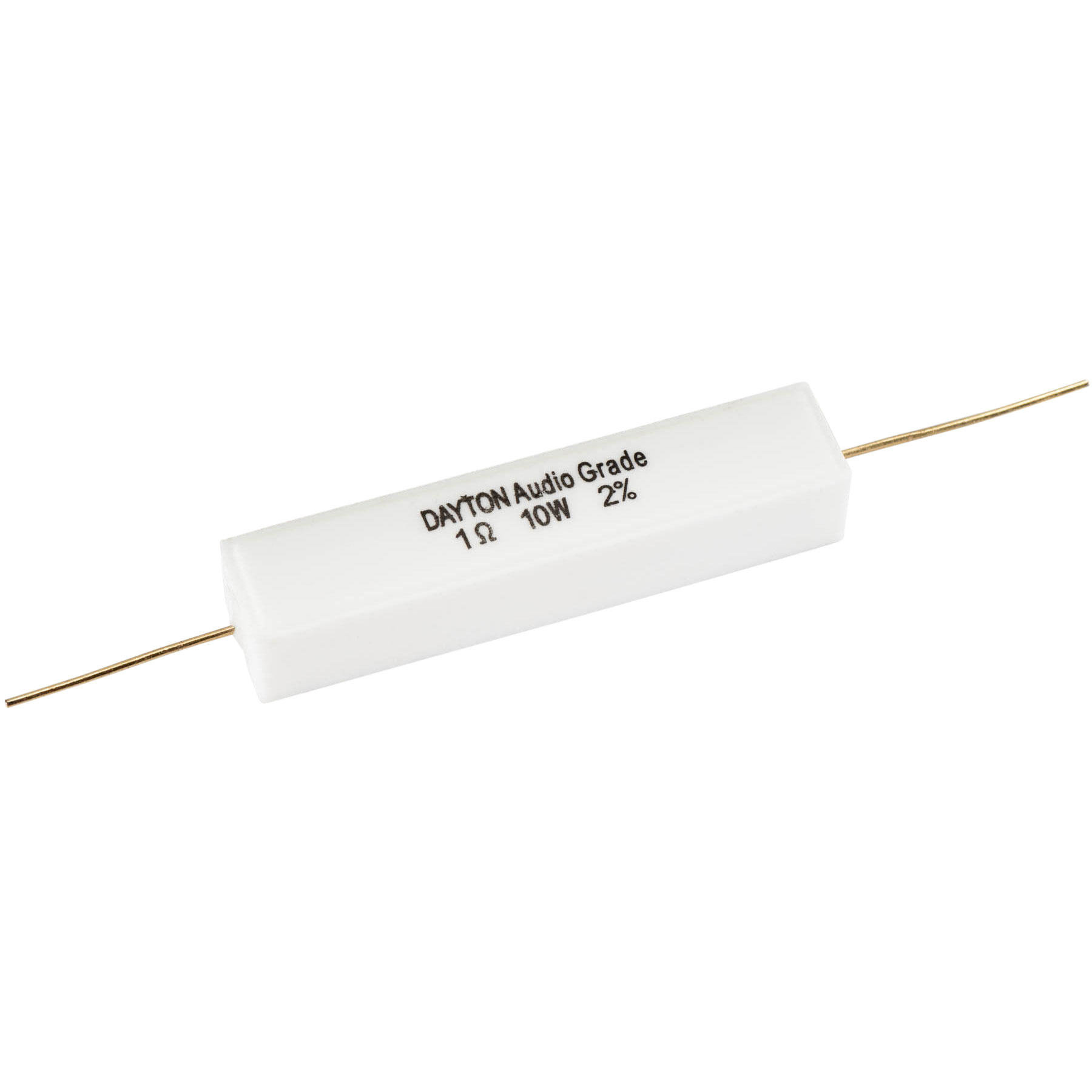1.0 Ω | 10 W | 2% | Precision Audio Grade Resistor