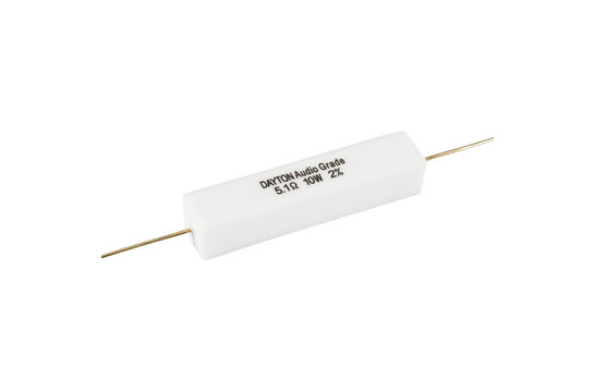 5.1 Ω | 10 W | 2% | Precision Audio Grade Weerstand