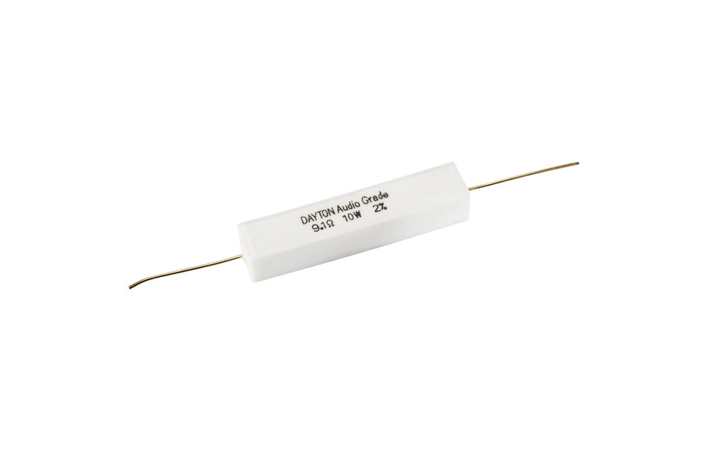 9.1 Ω | 10 W | 2% | Precision Audio Grade Resistor