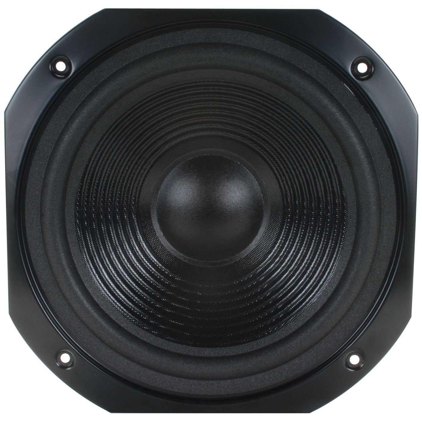 10SFPC-B 10" Square Frame Paper Cone Woofer Black