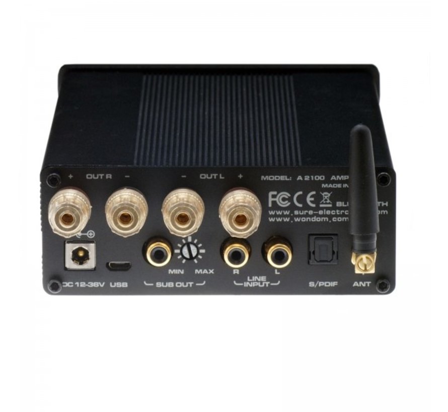 bluetooth amp with sub out