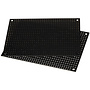 Black Perforated Crossover Board | Pair | 8,89 x 12,70 cm printplaten