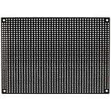 Black Perforated Crossover Board | Pair | 12,70 x 17,78 cm Leiterplatten