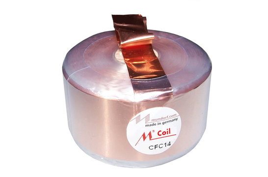 CFC14-0,33 | 0,33 mH | 0,13 Ω | 2% | 14 AWG | MInduttore Foil crossover Induttore