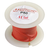 P50-4,7 | 4,7 mH | 2,15 Ω | 3% | 24 AWG | MInduttore Ferrite PipeCore crossover Induttore