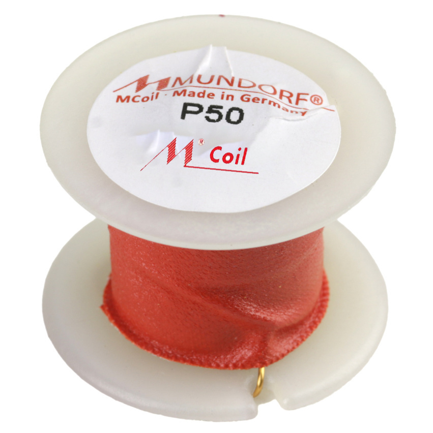 P50-8,2 | 8,2 mH | 3,01 Ω | 3% | 24 AWG | MCoil Ferrite PipeCore Spule