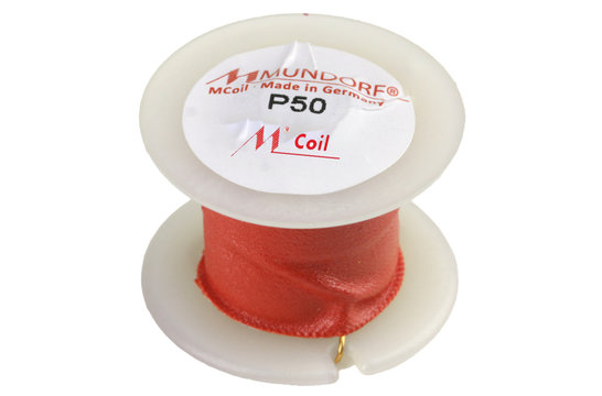 P50-10 | 10 mH | 3,50 Ω | 3% | 24 AWG | MInduttore Ferrite PipeCore crossover Induttore