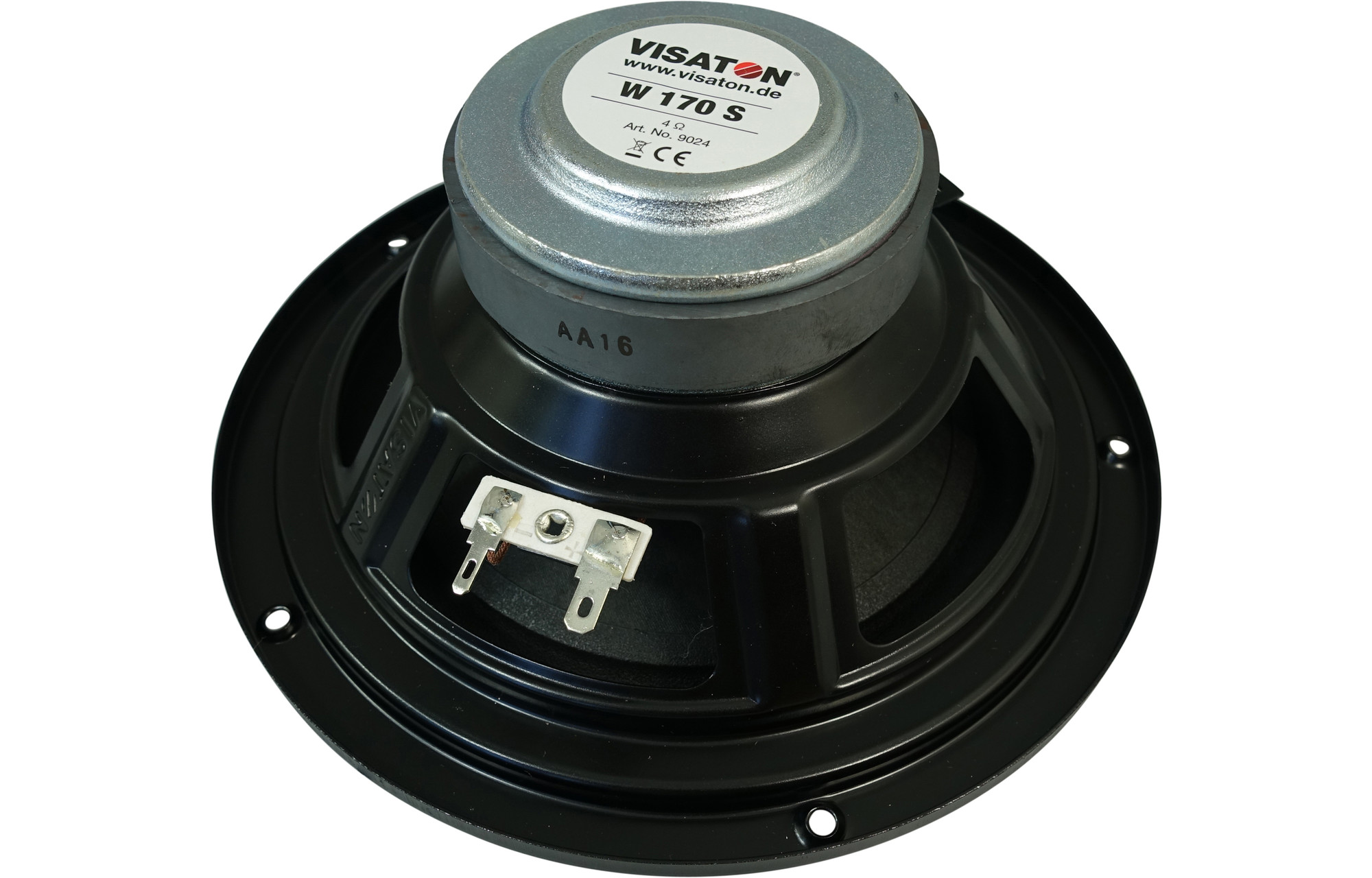 Visaton W 100S 4 Ohm Low-Midrange Speaker - 4 Inch HiFi Driver - Made In Germany (Pair)