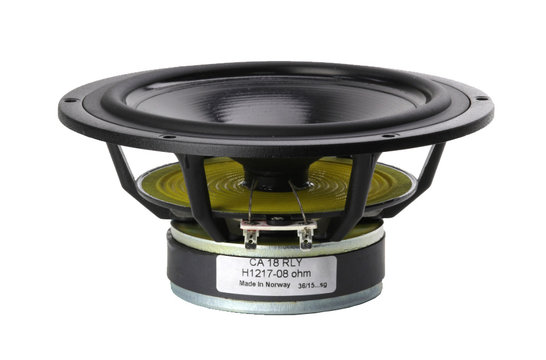 Prestige CA18RLY - H1217-08 7" Coated Paper Cone Woofer